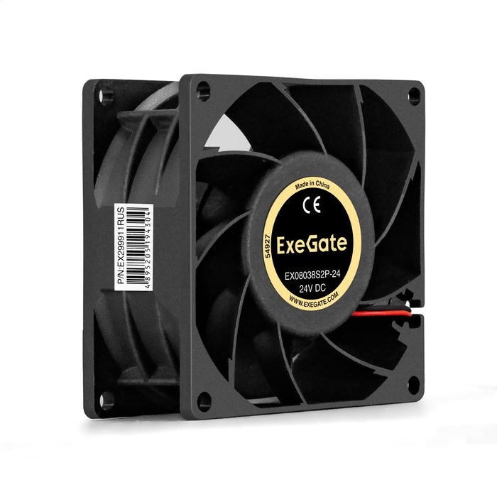 Fan 24V DC ExeGate EX08038S2P-24