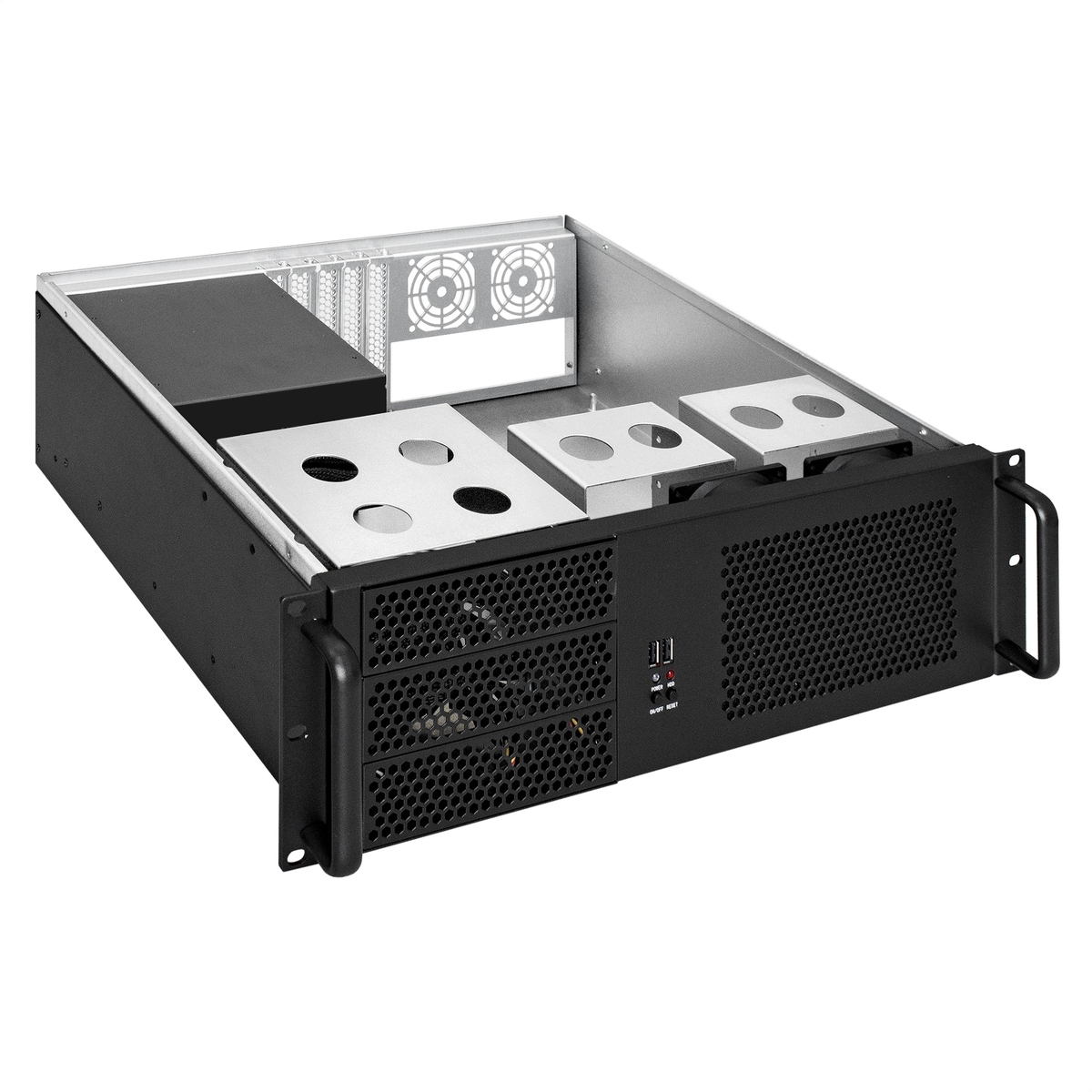 Server case ExeGate Pro 3U390-08/900PAS