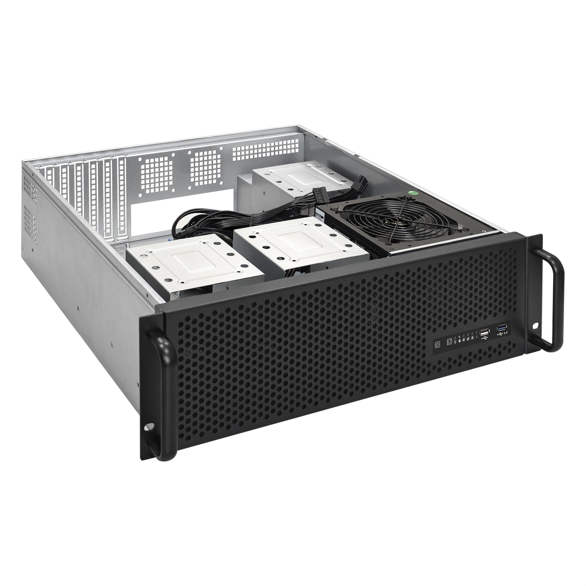 Server case ExeGate Pro 3U450-09/500PAS