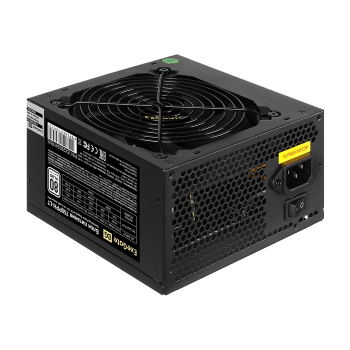 PSU 750W ExeGate 80 PLUS 750PPH-LT-S-OEM