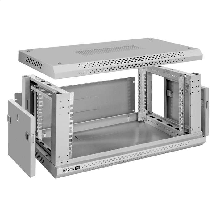 Telecommunication cabinet ExeGate EC-WM-4U.450.M.GREY