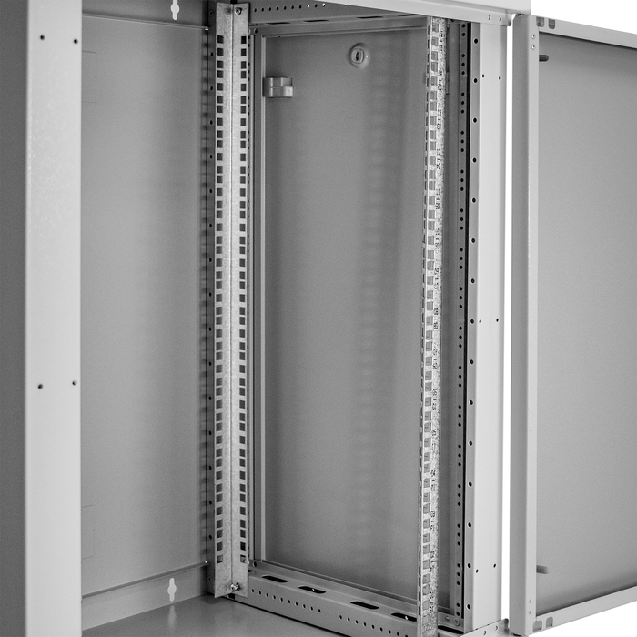 Telecommunication cabinet 19" 15U ExeGate EC-WM-15U.450.M.GREY
