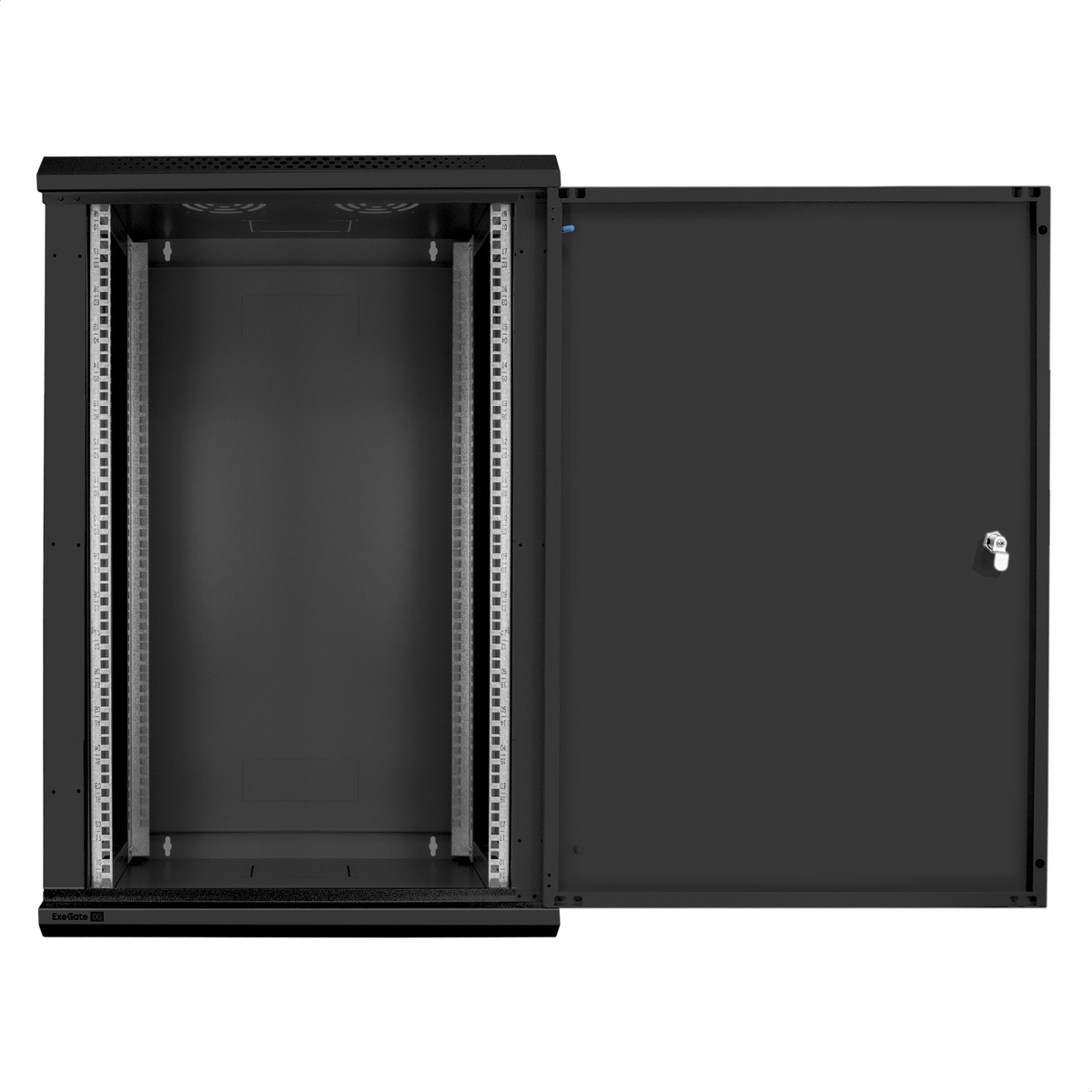 Telecommunication cabinet 19" 18U ExeGate EC-WM-18U.450.M.BLACK
