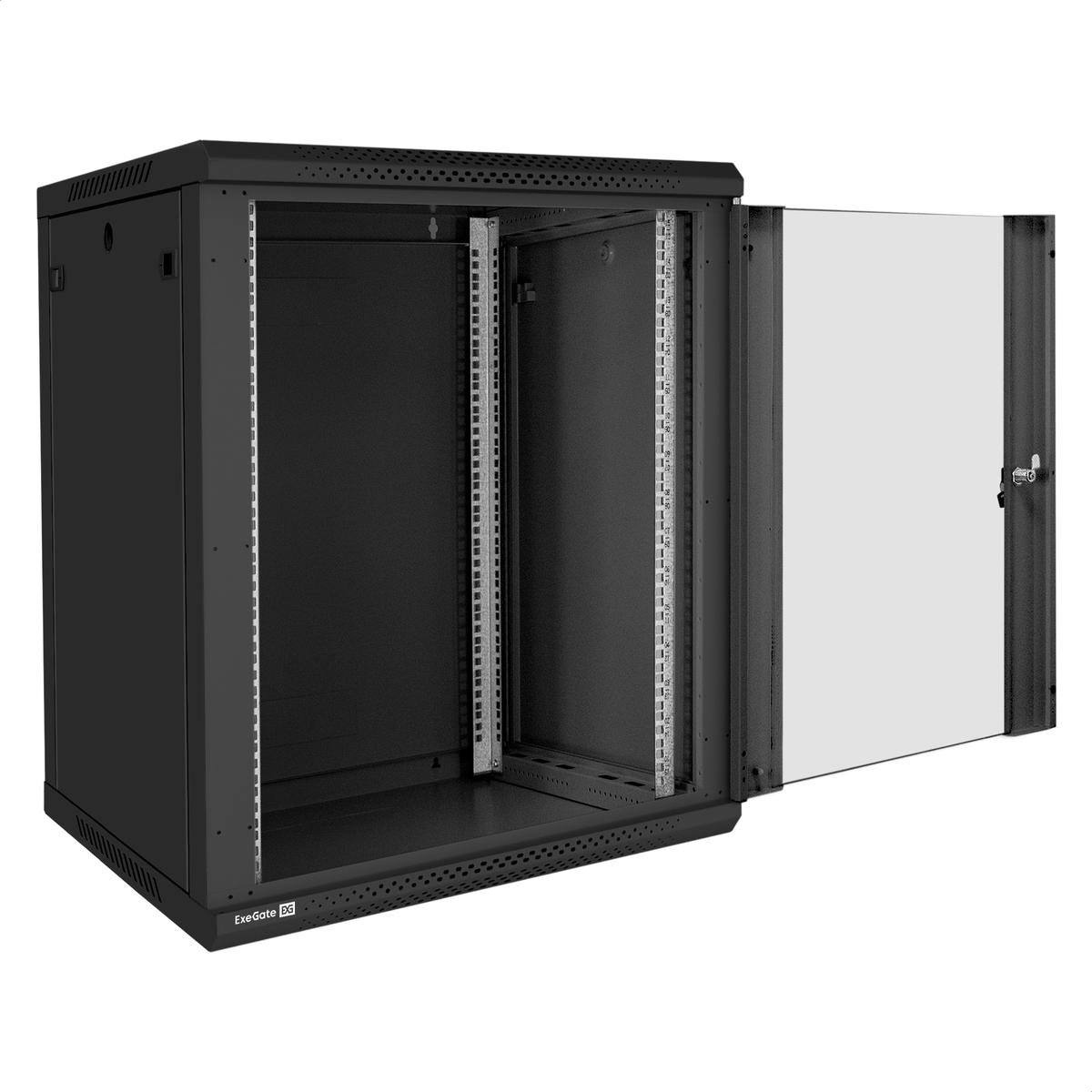 Telecommunication cabinet ExeGate EC-WM-15U.600.G.BlACK
