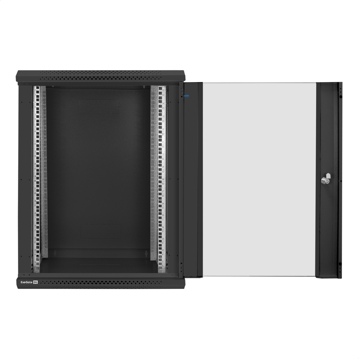 Telecommunication cabinet ExeGate EC-WM-15U.600.G.BlACK