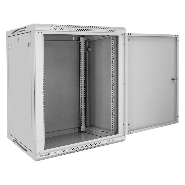 Telecommunication cabinet ExeGate EC-WM-15U.600.M.GREY