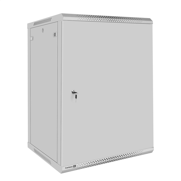 Telecommunication cabinet 19" 18U ExeGate EC-WM-18U.600.M.GREY