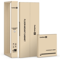 Telecommunication cabinet ExeGate EC-FS-42U.600.800.G.V.BLACK