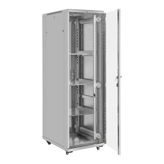 Telecommunication cabinet ExeGate EC-FS-42U.600.800.G.V.GREY