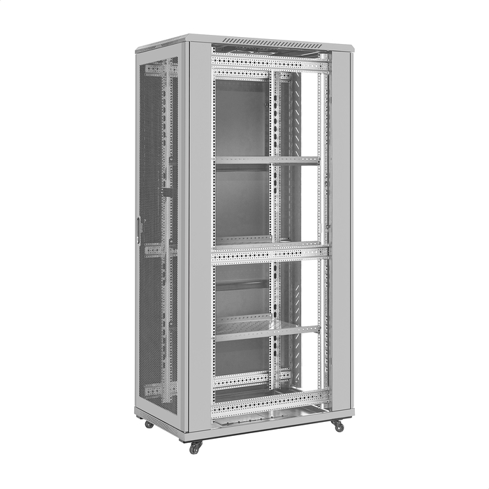 Telecommunication cabinet ExeGate EC-FS-42U.600.800.V.V.GREY