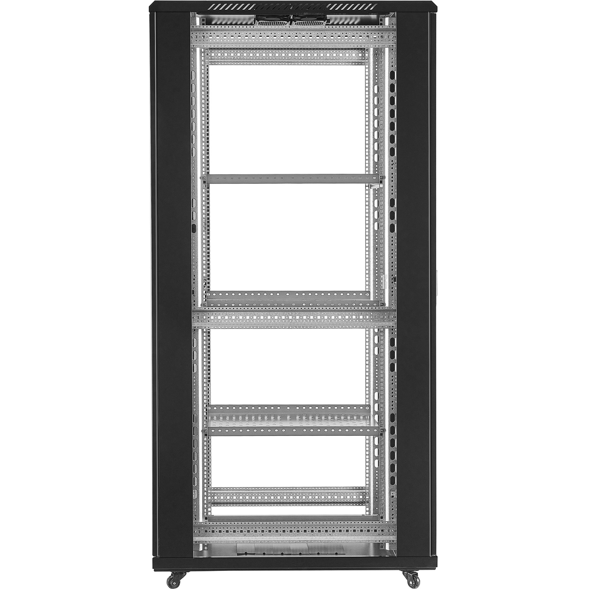 Telecommunication cabinet ExeGate EC-FS-42U.600.1000.G.V.BLACK