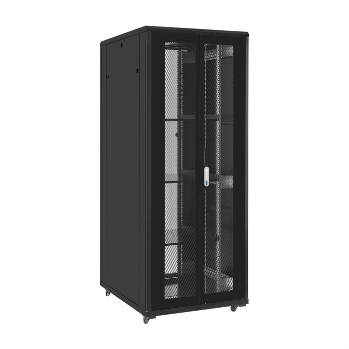 Telecommunication cabinet ExeGate EC-FS-42U.800.1000.G.V.BLACK