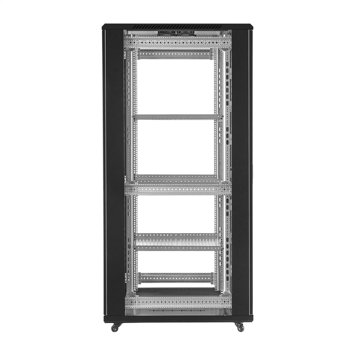Telecommunication cabinet ExeGate EC-FS-42U.800.1000.G.V.BLACK