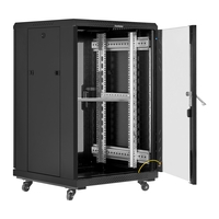 Telecommunication cabinet ExeGate EC-FS-18U.600.800.G.BLACK