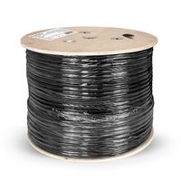 Cable ExeGate Special UTP4-C5e-CCA-S24-SW-OUT-PE-BK-305 UTP