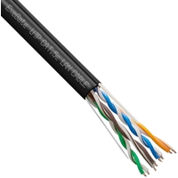 Cable ExeGate Special UTP4-C5e-CCA-S24-SW-OUT-PE-BK-305 UTP