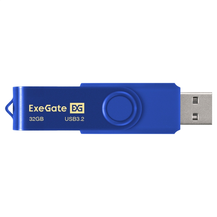 Flash drive USB3.2 Gen1 ExeGate Jet Ultra 32GB blue