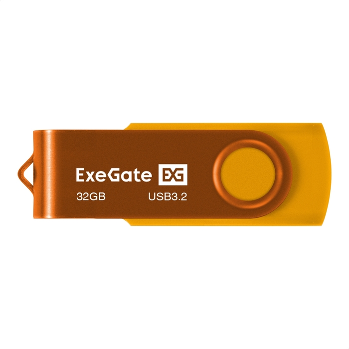 Flash drive USB3.2 Gen1 ExeGate Jet Ultra 32GB yellow