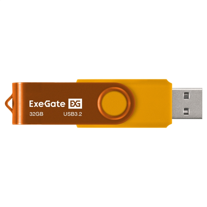 Flash drive USB3.2 Gen1 ExeGate Jet Ultra 32GB yellow
