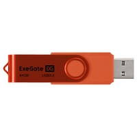 Flash drive USB3.2 Gen1 ExeGate Jet Ultra 64GB orange
