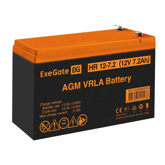 Battery ExeGate HR 12-7.2