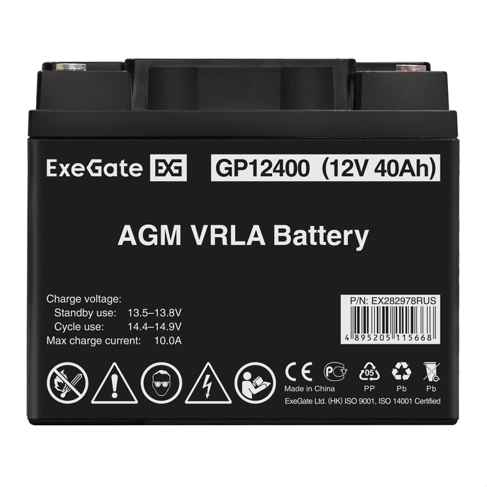 Battery ExeGate GP12400
