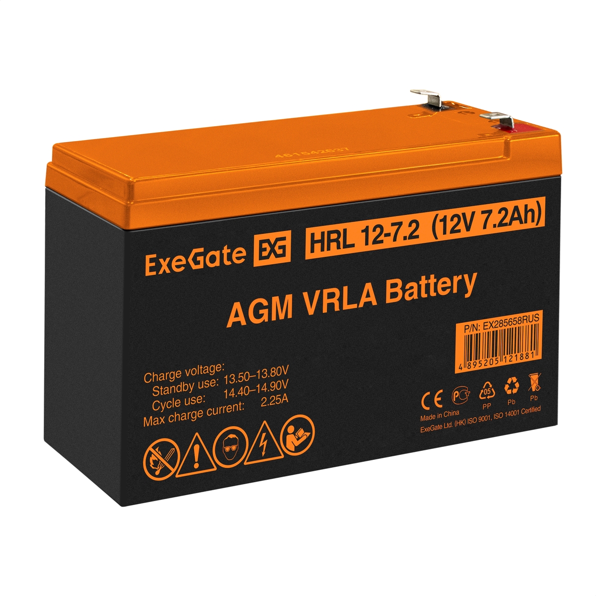 Battery ExeGate HRL 12-7.2