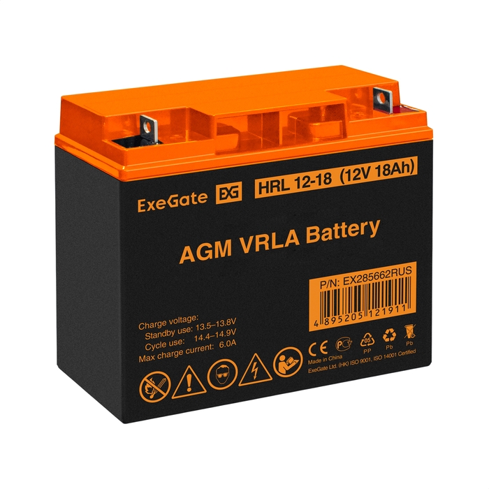 Battery ExeGate HRL 12-18