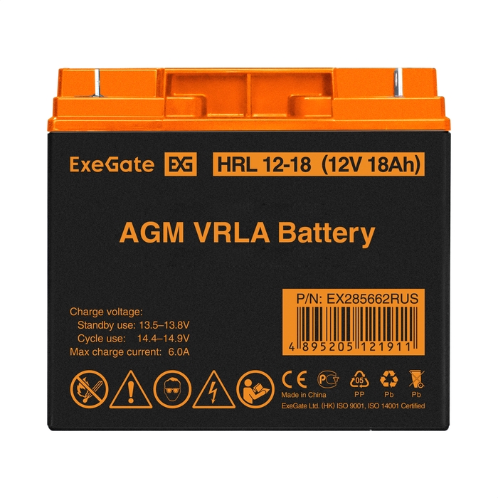 Battery ExeGate HRL 12-18