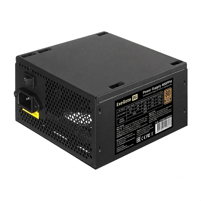 PSU 400W ExeGate 80 PLUS Bronze 400PPH