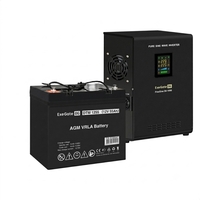 UPS set ExeGate FineSine SX-1000.LCD.AVR.2SH + battery DTM 1255 (12V, 55Ah), 1 piece