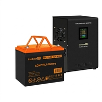 UPS set ExeGate FineSine SX-1000.LCD.AVR.2SH + battery HRL 12-80 (12V, 80Ah), 1 piece