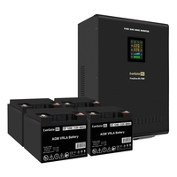 UPS set ExeGate FineSine SX-7000.LCD.AVR.2SH.T + battery DT 1240 (12V, 40Ah), 4 pcsece