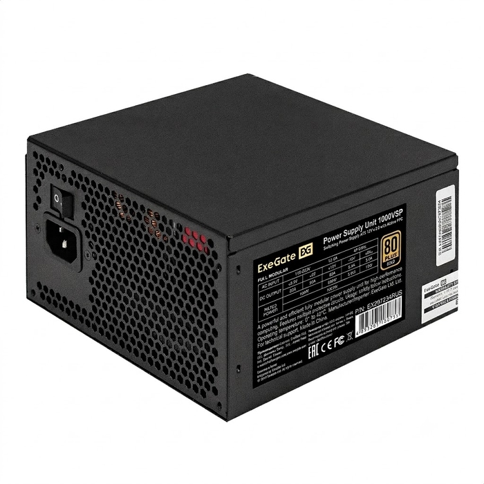 PSU 1000W ExeGate 80 PLUS GOLD 1000VSP FC